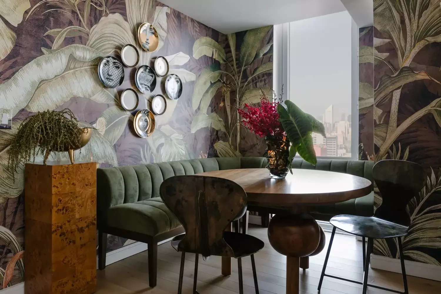 98 Stunning Dining Room Ideas to Transform Your Entertainment Space Try a Corner Banquette