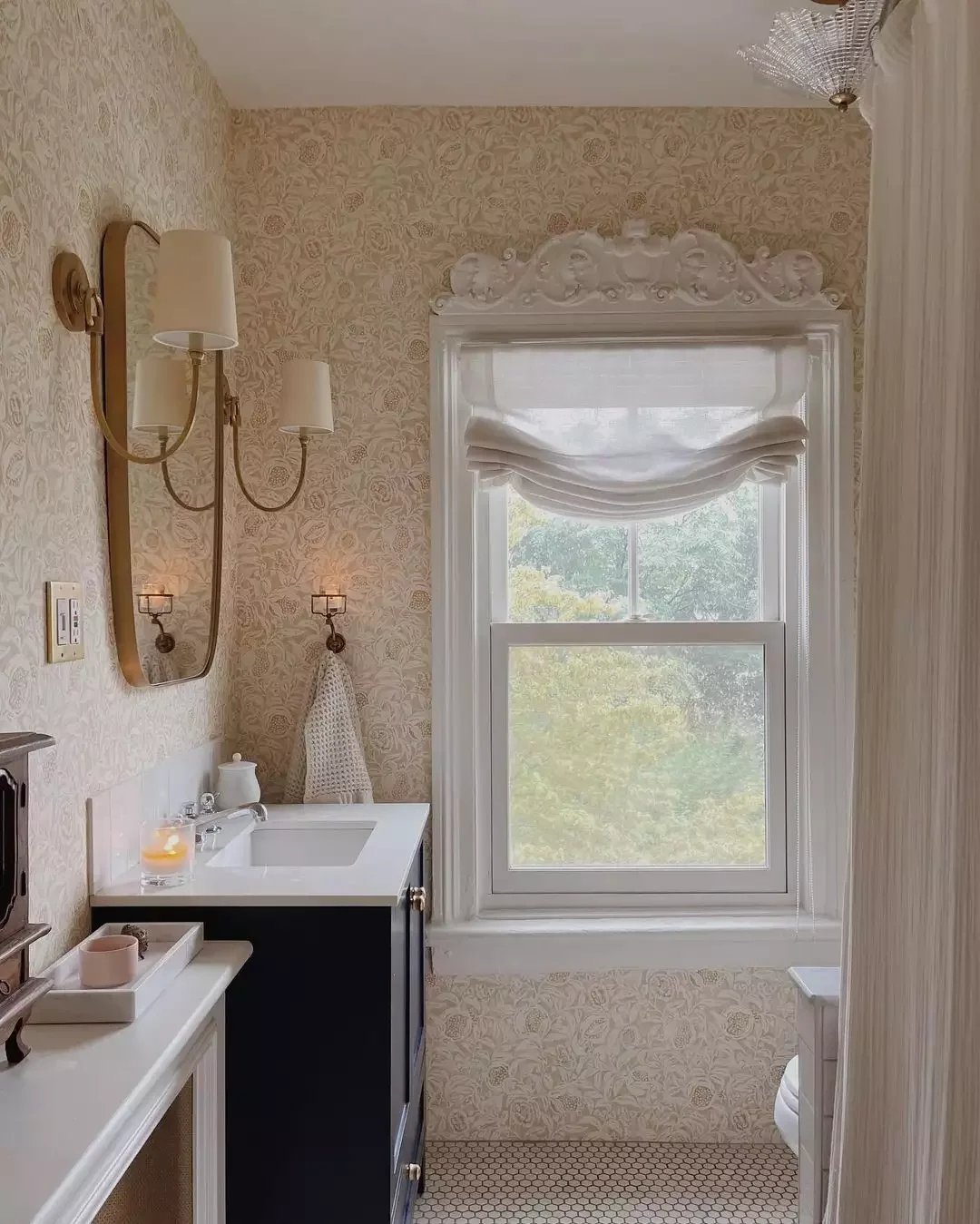 8 Designer-Approved Ways to Transform the Space Above Your Windows 5 Try a Decorative Medallion