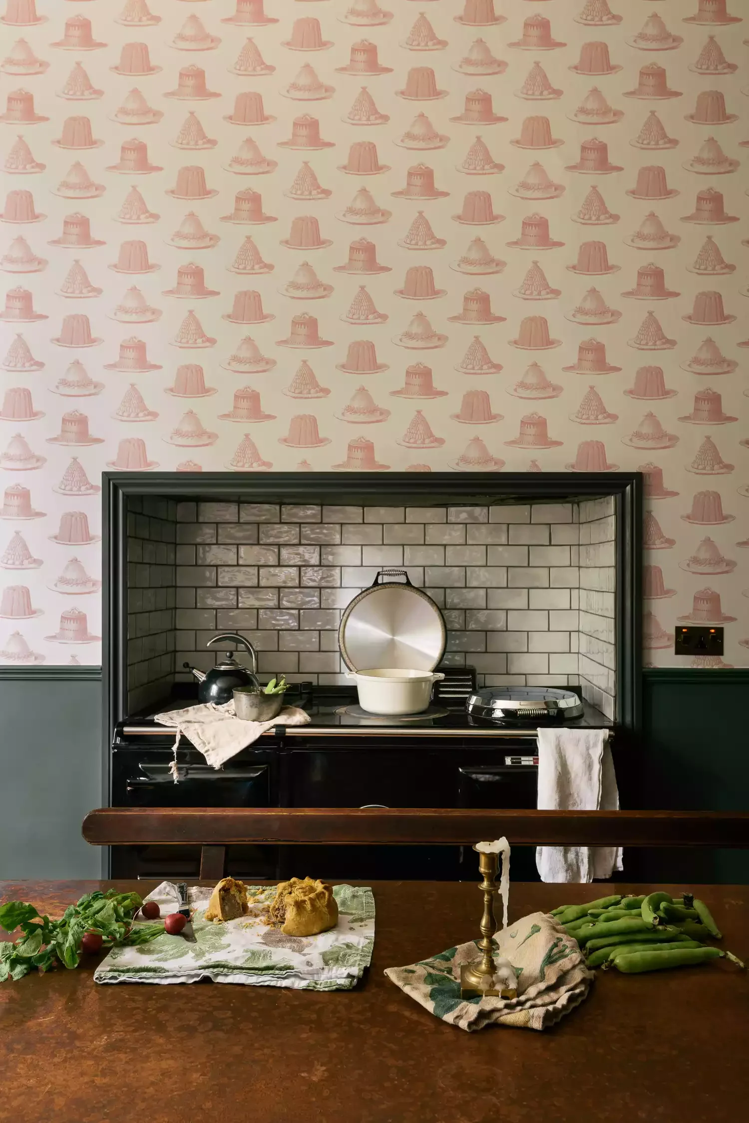 37 Stunning Kitchen Wallpaper Ideas That Will Transform Your Space Try a Dessert Theme