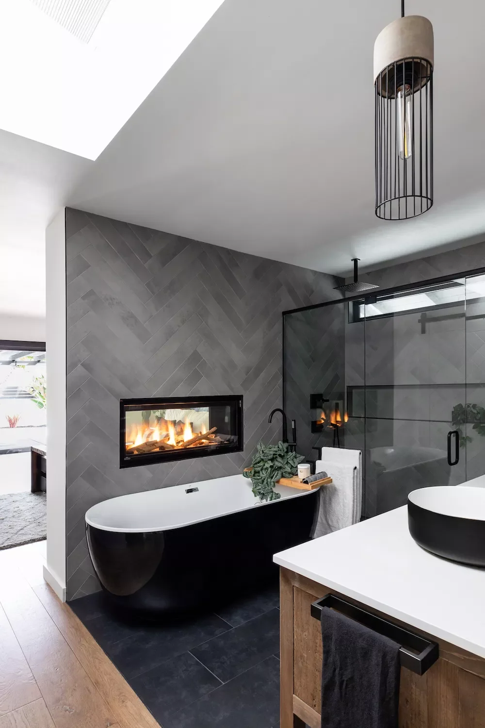 87 Home Decor Ideas That Transform Every Room Try a Double-Sided Fireplace