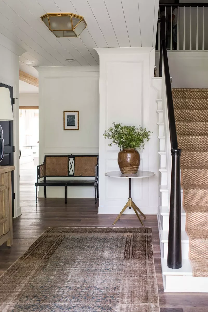 40 Stunning Entryway Lighting Ideas That Will Transform Your Home's First Impression Try a Flush Mount Fixture
