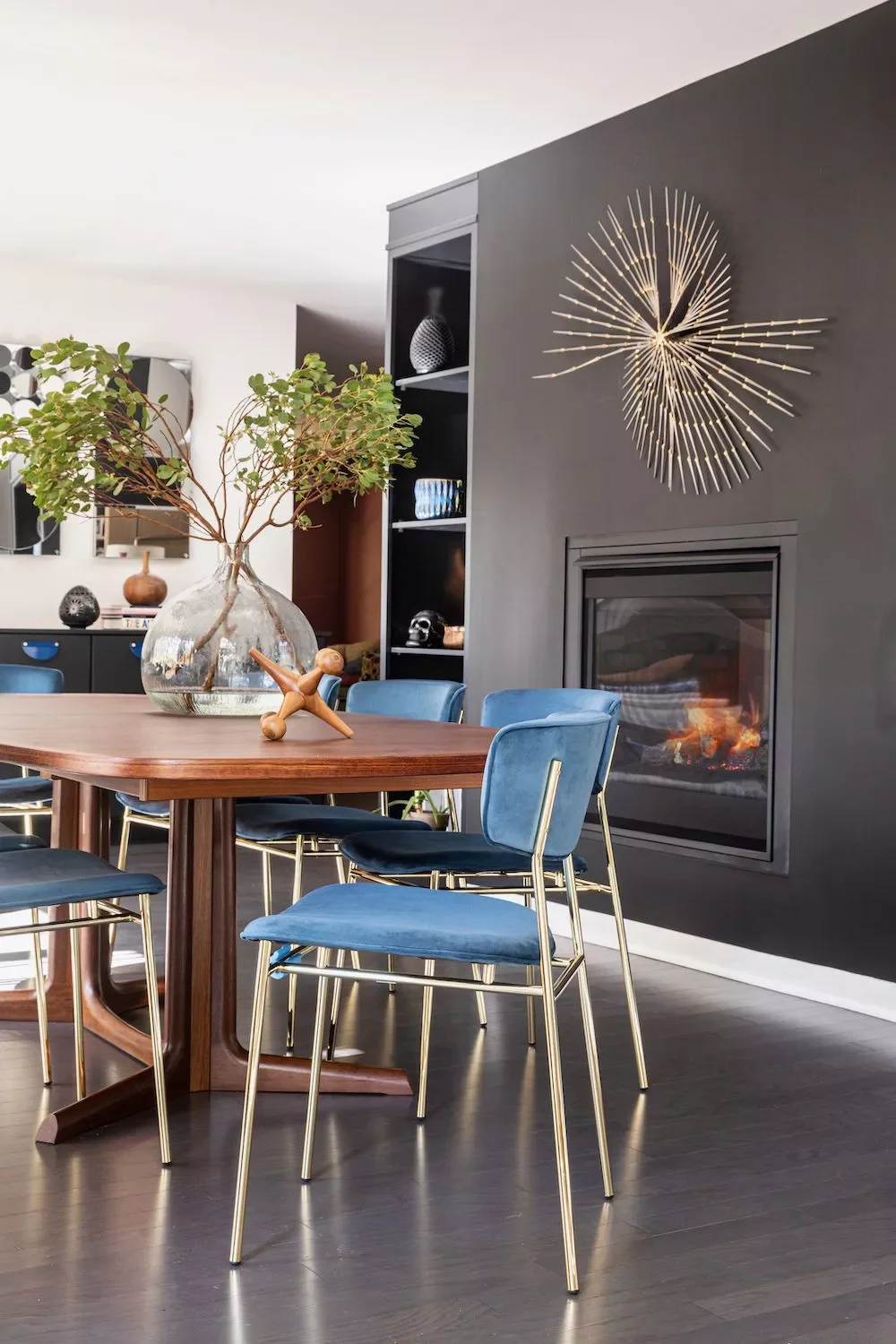 57 Stunning Fireplace Decorating Ideas to Transform Your Living Space 10 Try a Glass-Front Firebox