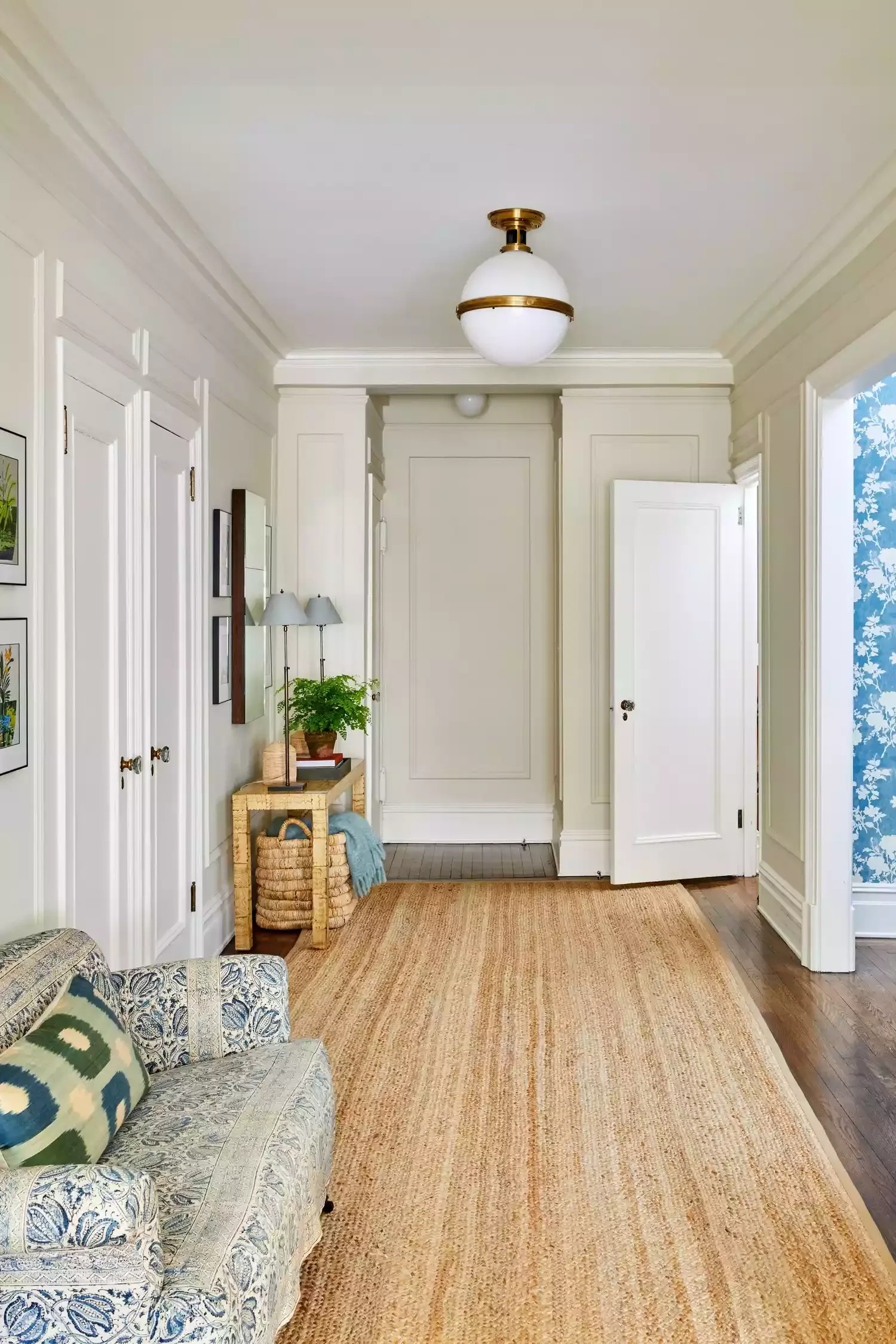 28 Timeless Preppy Home Decor Ideas That Transform Every Space 14 Try a Jute Rug
