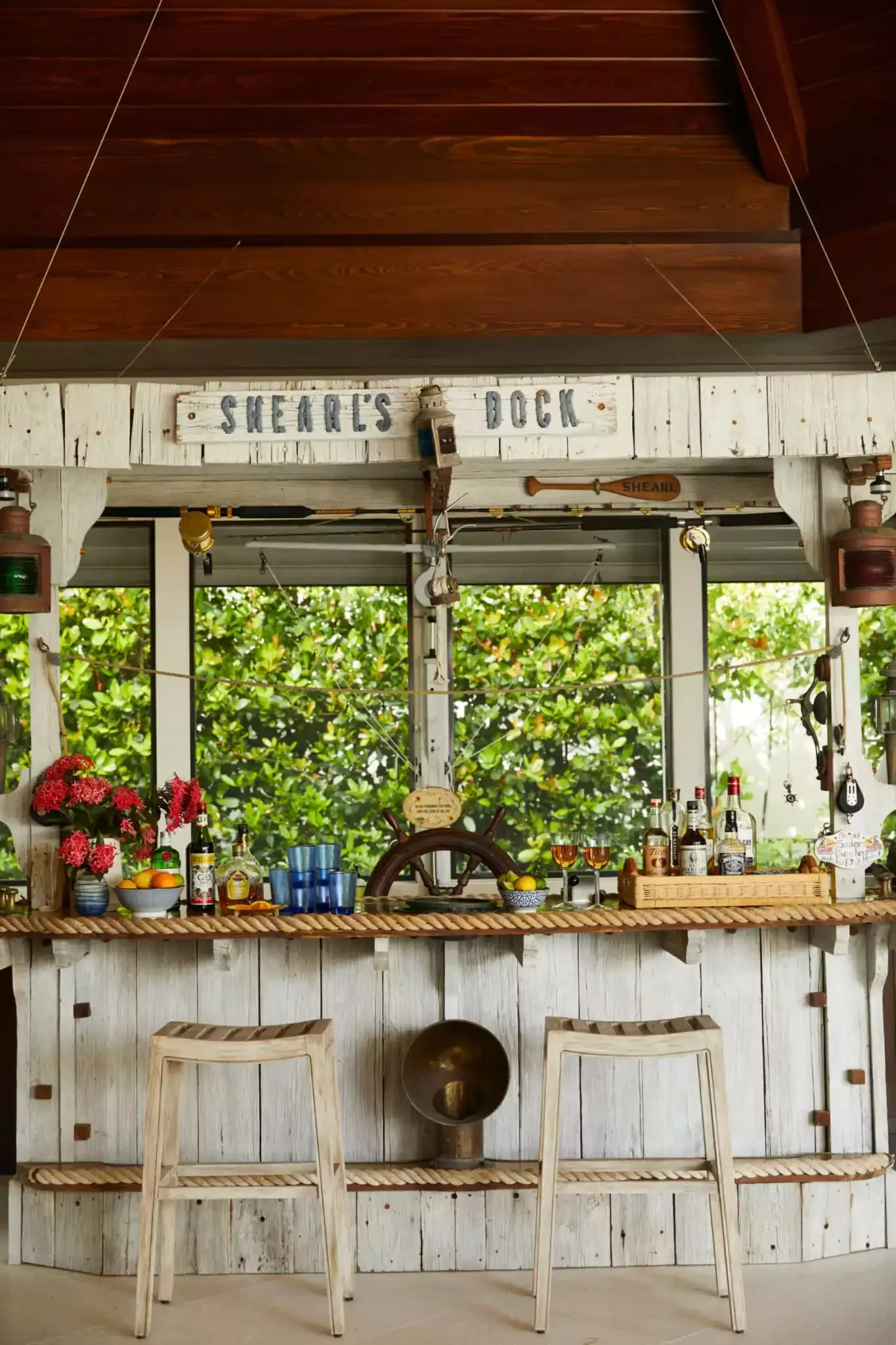40 Stunning Outdoor Bar Ideas to Transform Your Backyard Entertainment Space 40 Try a Kitschy Theme Bar