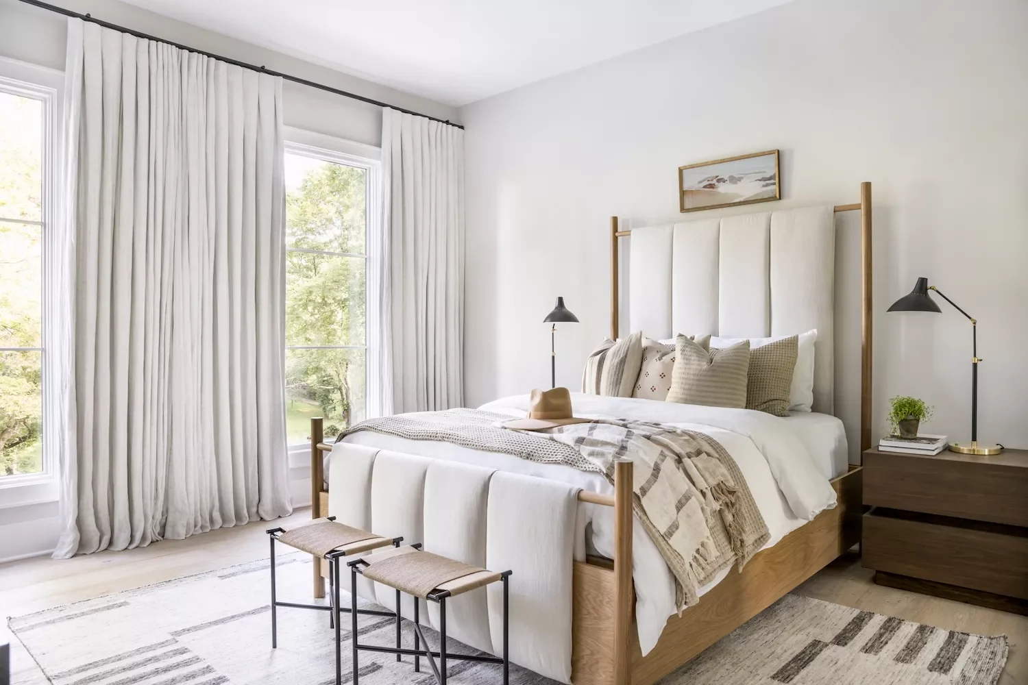 48 Bohemian Bedroom Ideas That Feel Effortlessly Chic and Personal 19 Try a Minimalist Approach