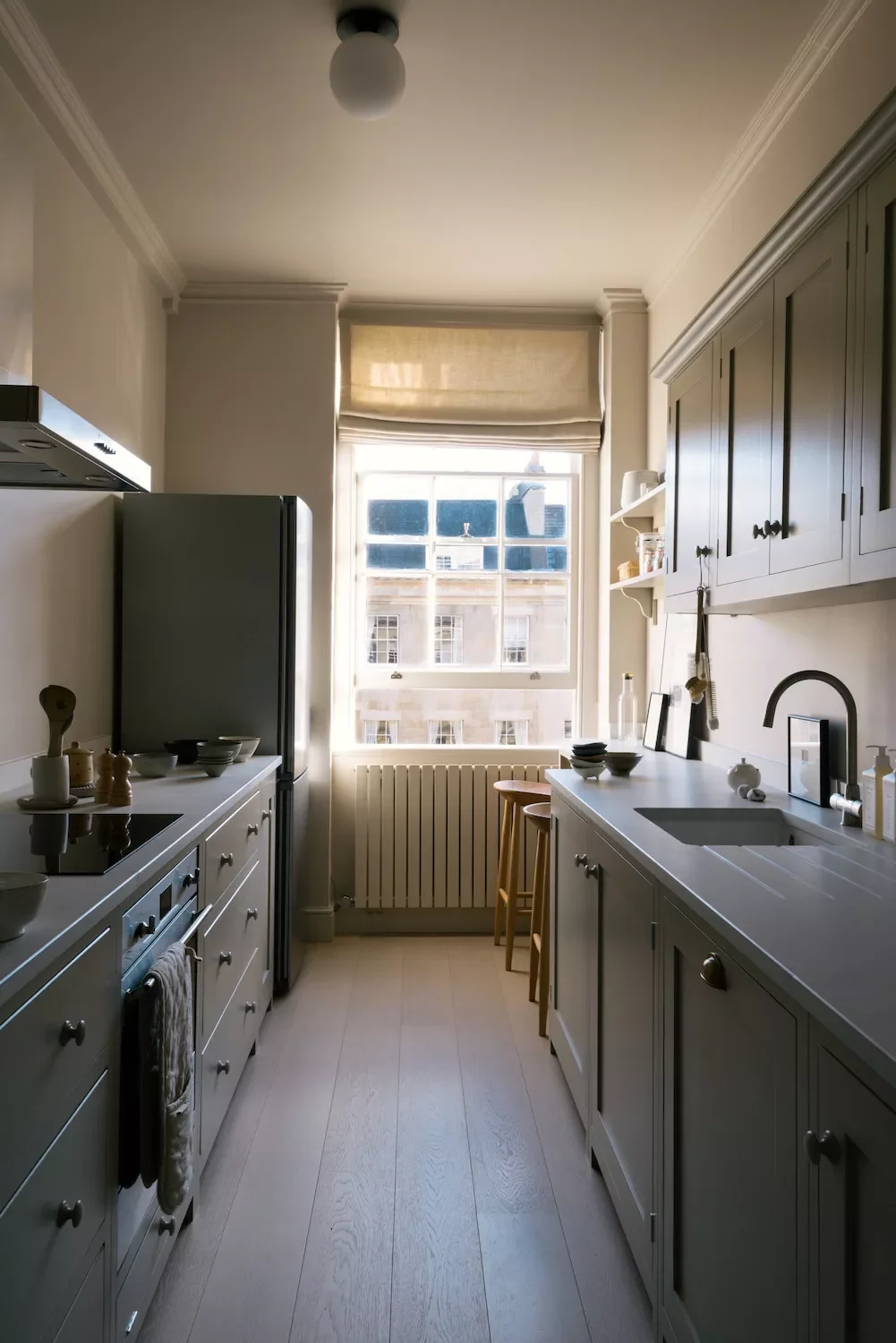 52 Creative Apartment Kitchen Ideas That Keep Your Security Deposit Safe 44 Try a Moody Paint Color