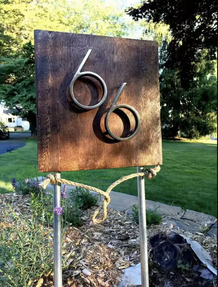 40 Creative House Number Ideas That Will Transform Your Home's Curb Appeal Try a Nautical Look
