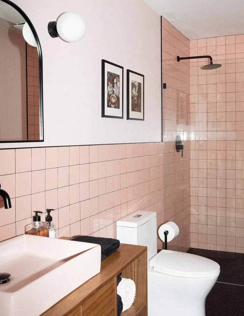 40 Stunning Pink Bathroom Ideas That Balance Playfulness with Elegance 21 Try a Pink Sink