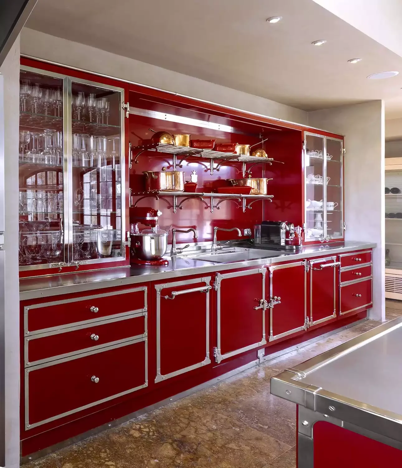 28 Stunning Red Kitchen Ideas That'll Transform Your Cooking Space Into Something Bold and Beautiful 27 Try a Red Backsplash