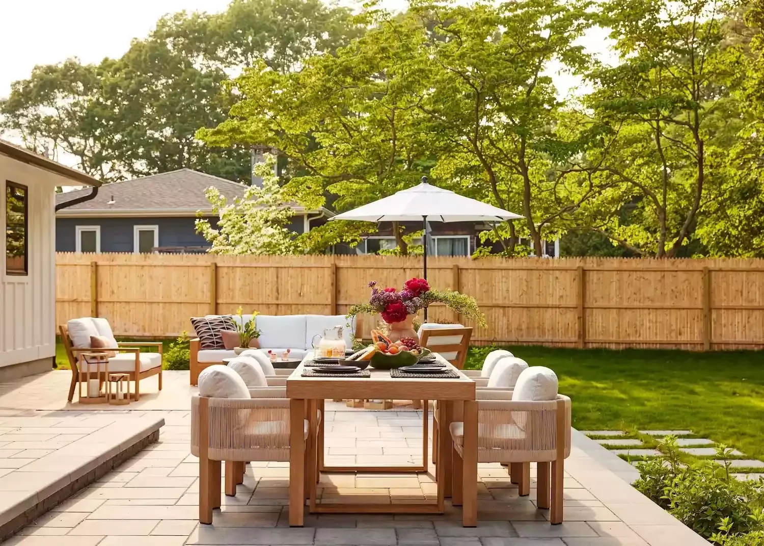 50 Stunning Patio Cover Ideas to Transform Your Outdoor Space Try a Standing Umbrella