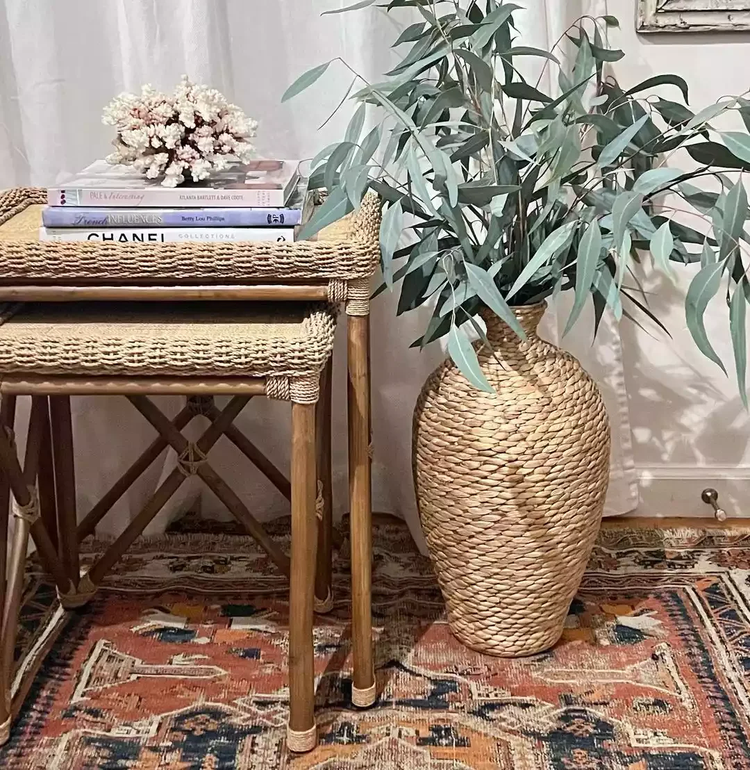29 Stunning Large Floor Vase Ideas to Transform Your Home Decor 6 Try a Textural Vase