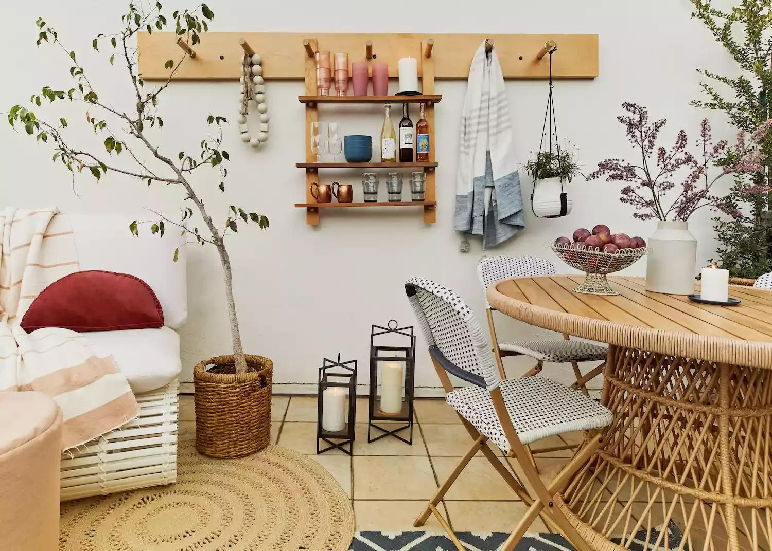 40 Stunning Outdoor Bar Ideas to Transform Your Backyard Entertainment Space 35 Try a Wall-Mounted Mini Bar