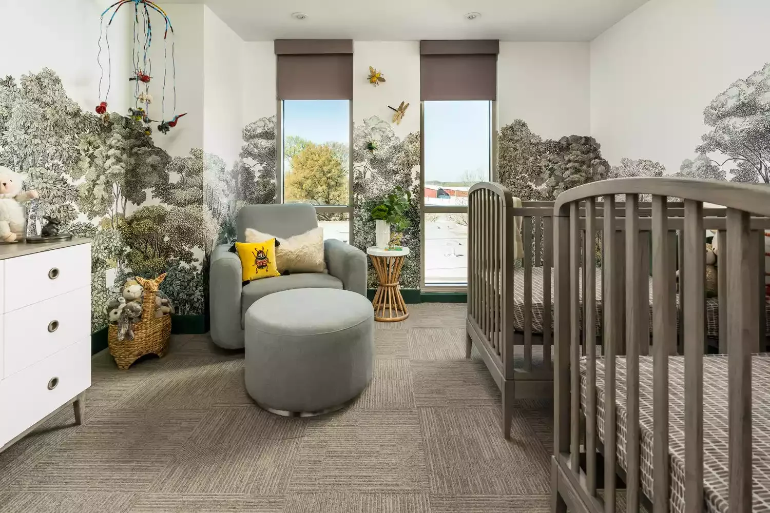 46 Nursery Design Ideas to Create Your Dream Baby Room 30 Try a Wallpaper Mural