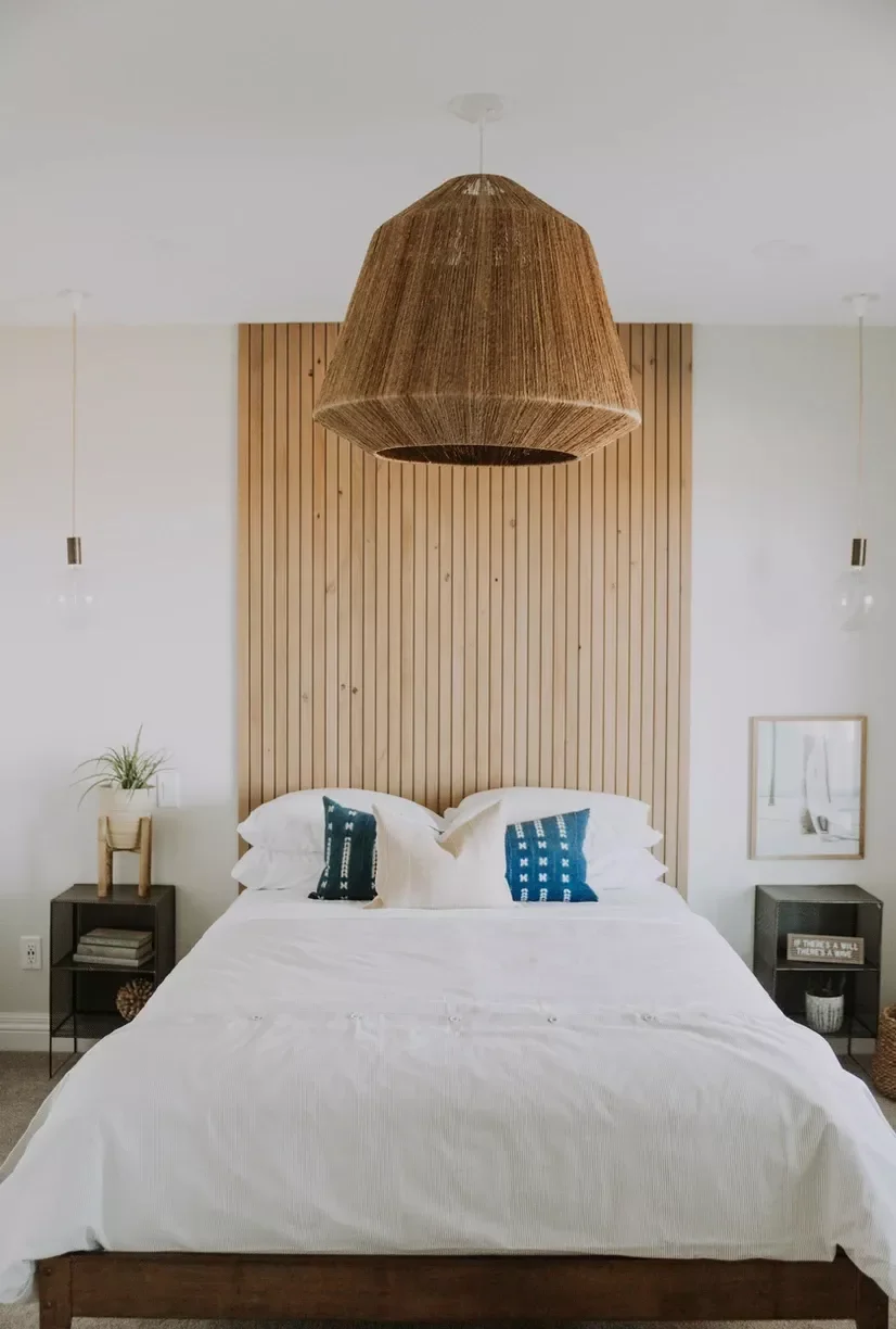 55 Wood Slat Wall Accent Ideas That Make Any Room Look Incredible Try a Wood Slat Headboard