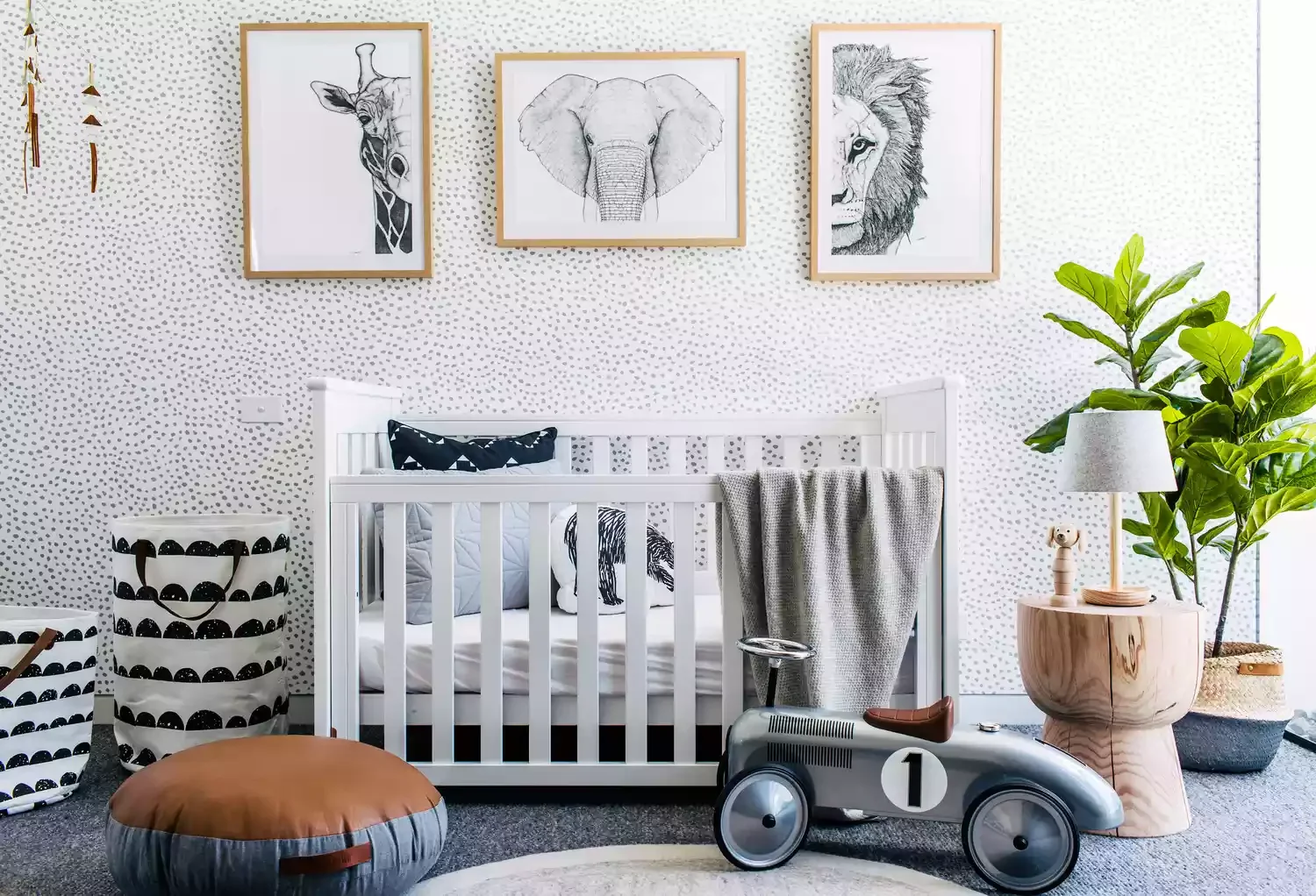 46 Nursery Design Ideas to Create Your Dream Baby Room 11 Try an Animal Theme