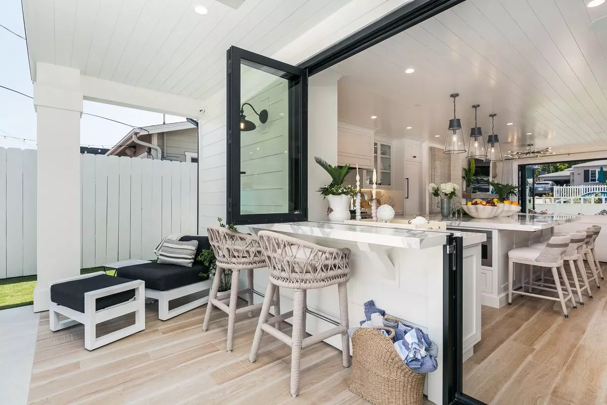 54 Small Patio Ideas That Will Transform Your Outdoor Space Try an Indoor-Outdoor Feel