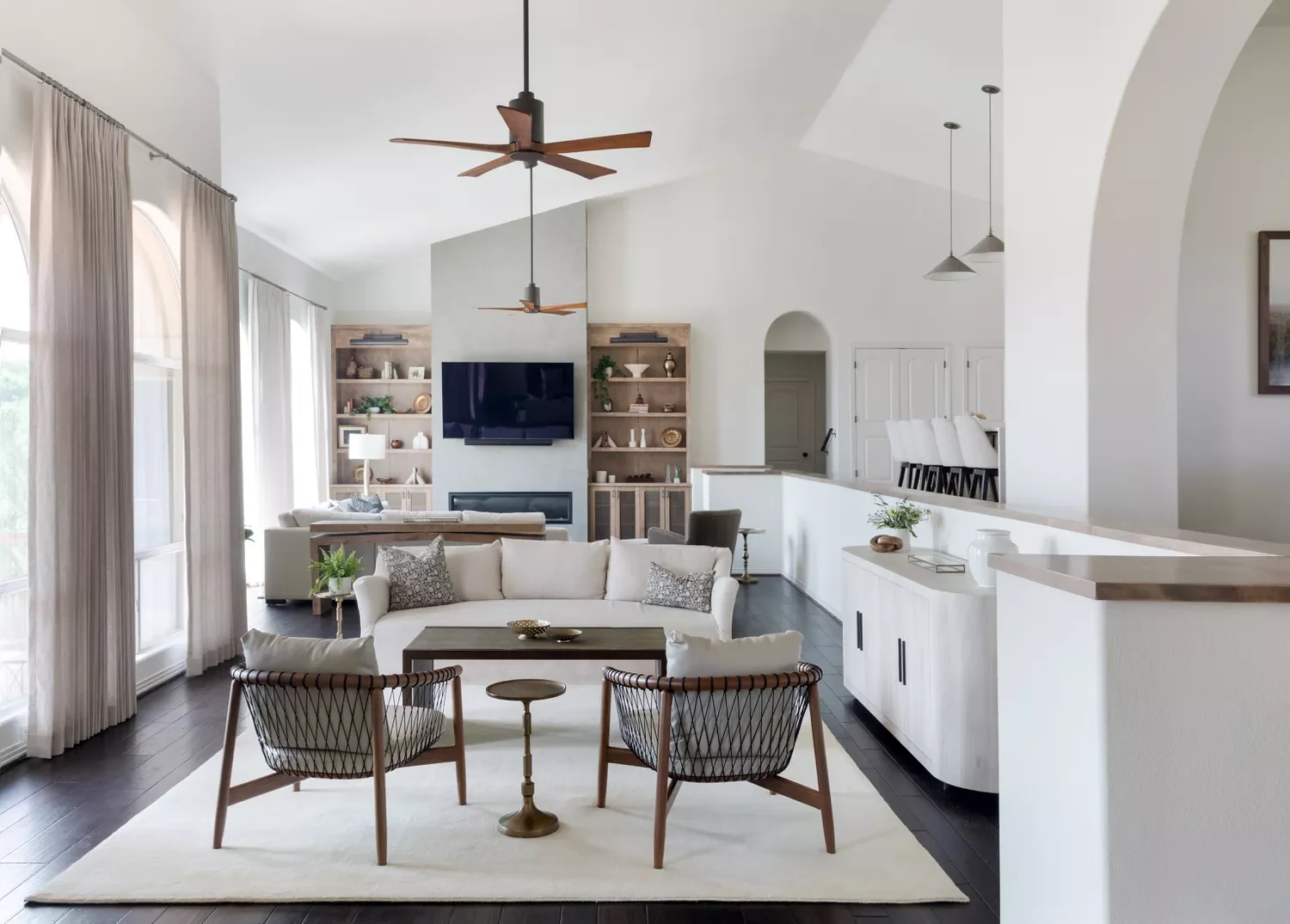 50 Elegant Living Room Ideas That Feel Warm and Inviting 34 Try an Open Concept Layout