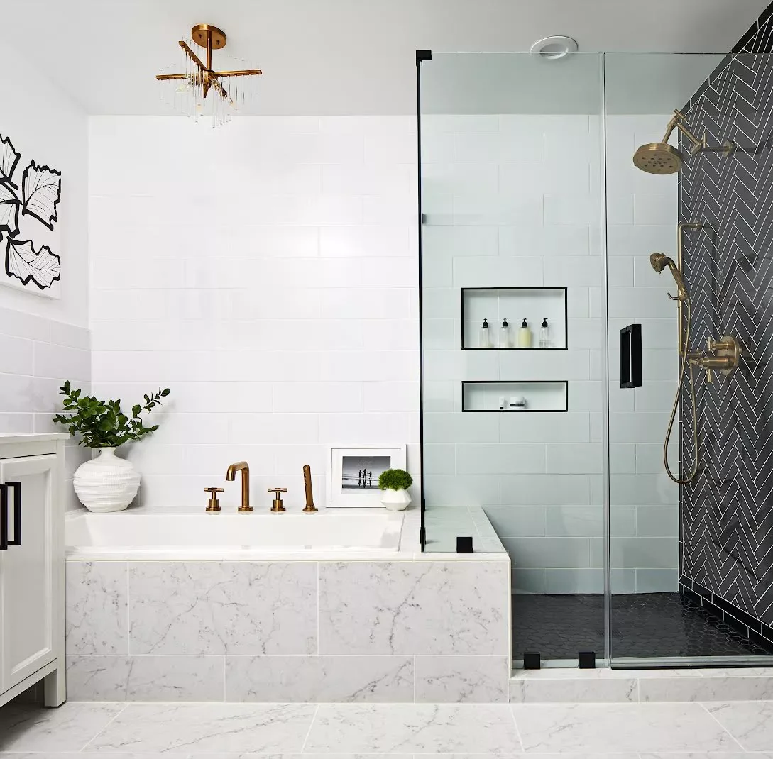 102 Stunning Bathroom Design Ideas That Will Transform Your Space Tub and Shower Layout