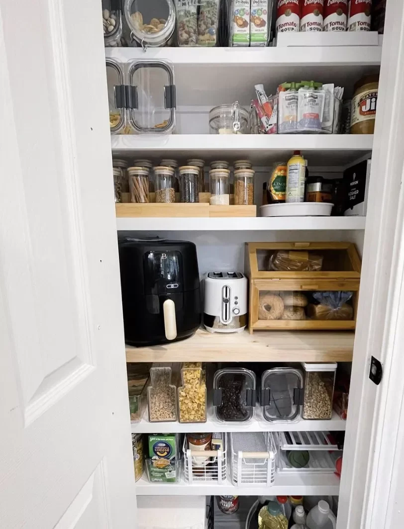 20 Genius Ways to Organize Your Tiny Pantry Like a Pro Tuck Away the Toaster