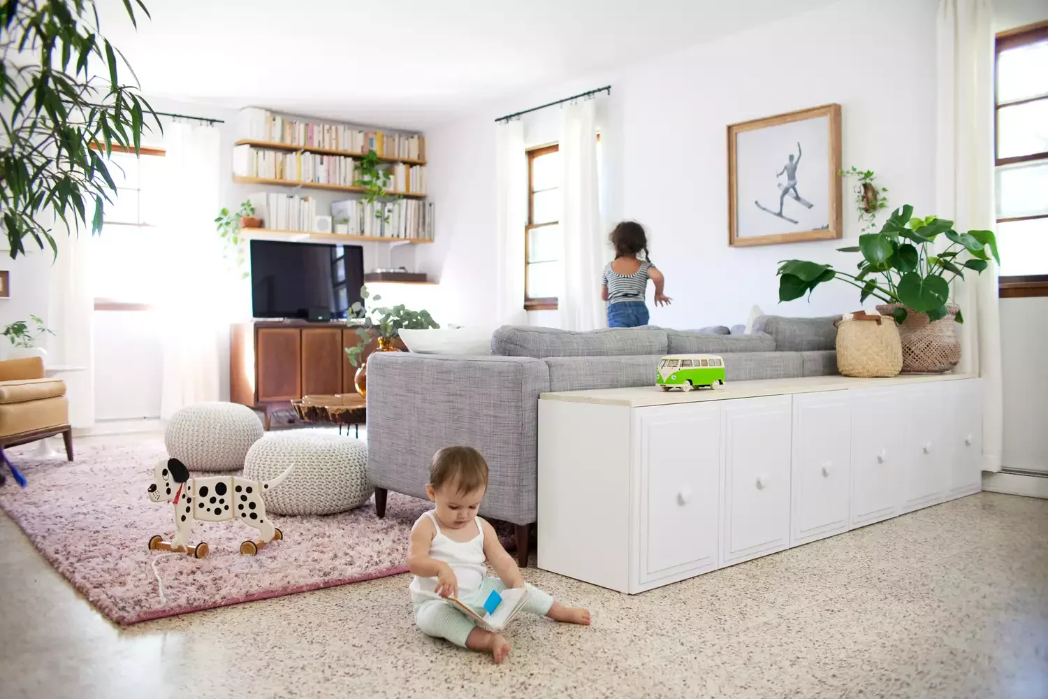 36 Clever Hidden Toy Storage Solutions That Keep Your Living Room Stylish Tuck It Behind the Sofa