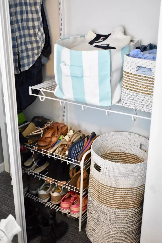 20 Creative Ways to Transform Your Dorm Room Into a Personal Haven 21 Tuck a Shoe Rack in the Closet