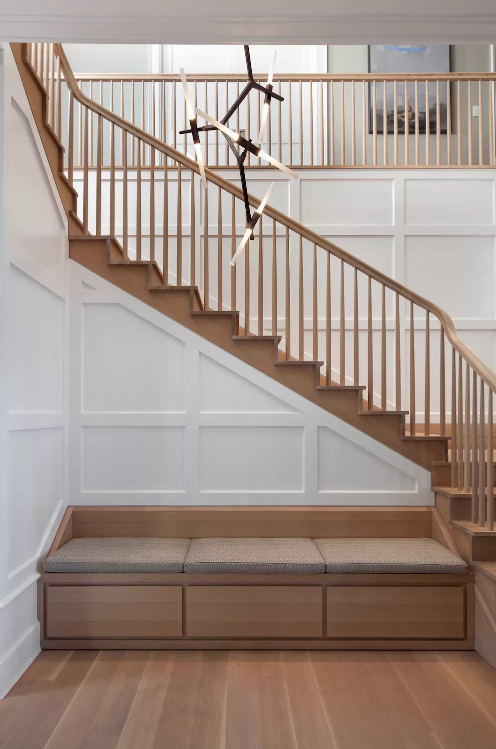 27 Clever Under-Stair Storage Solutions That Transform Wasted Space Tuck in a Storage Bench