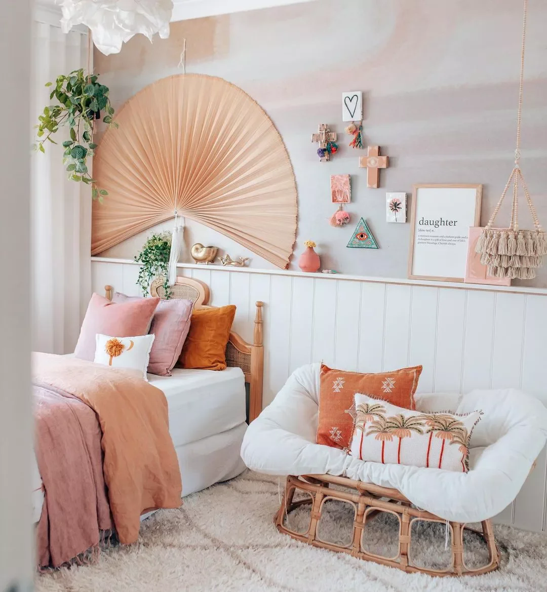 37 Beautiful Aesthetic Bedroom Ideas to Transform Your Space 19 Turn Fans Into Art