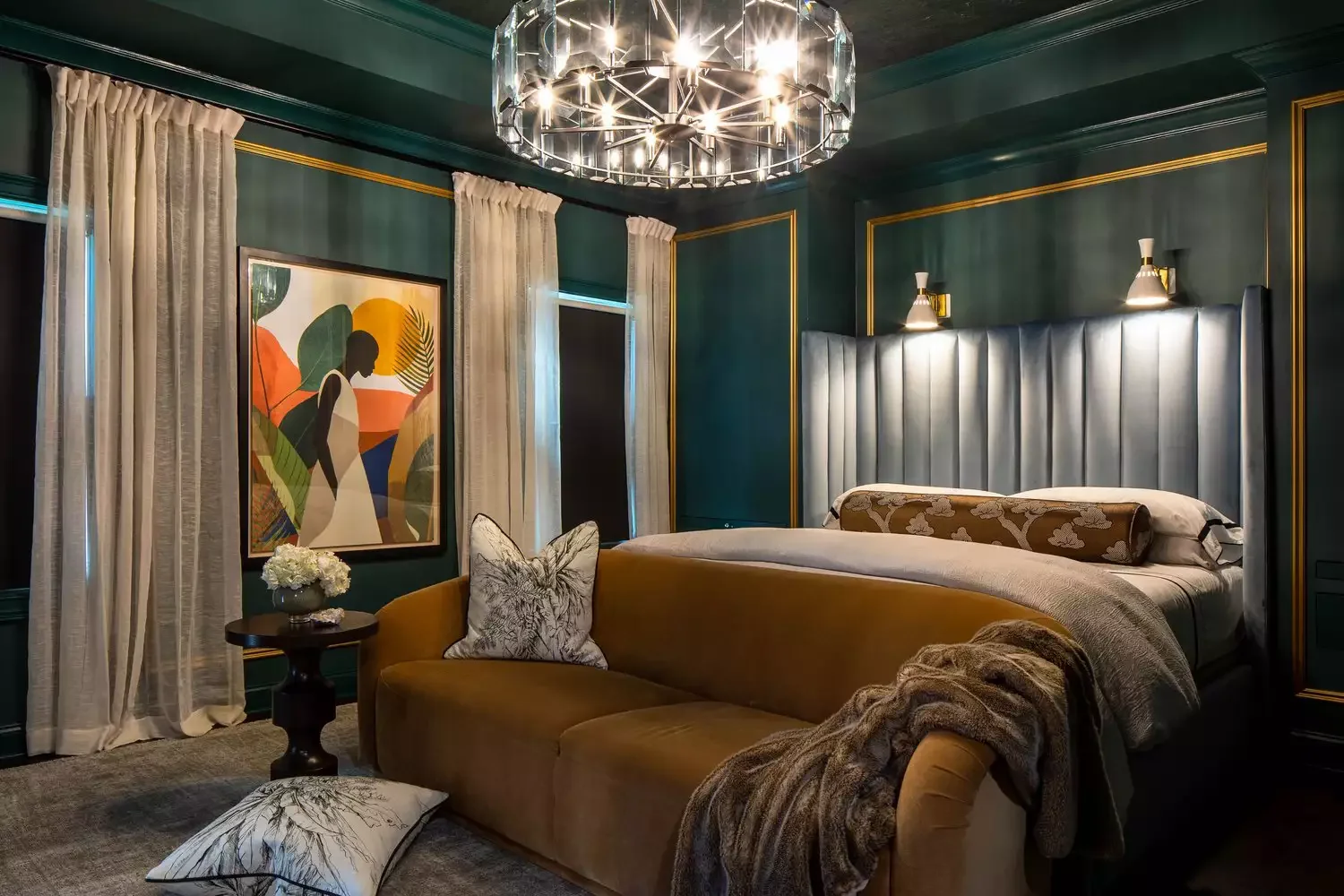 85 Stunning Primary Bedroom Design Ideas to Transform Your Space Turn Up the Drama