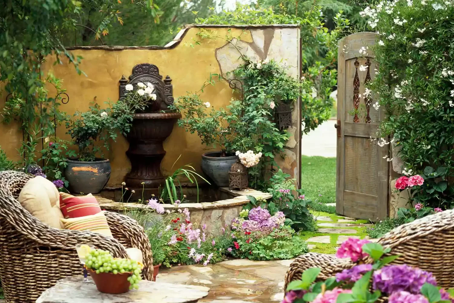 Tuscan-Inspired Water Fountain