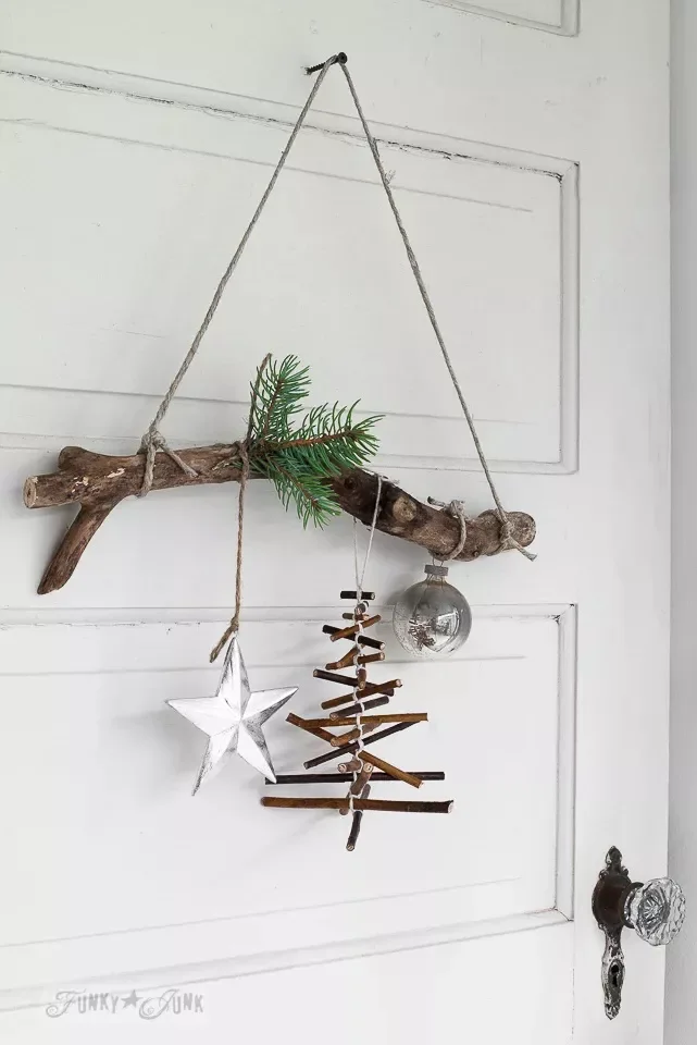 43 DIY Christmas Tree Ideas That Will Wow Your Holiday Guests Twig Tree Ornament