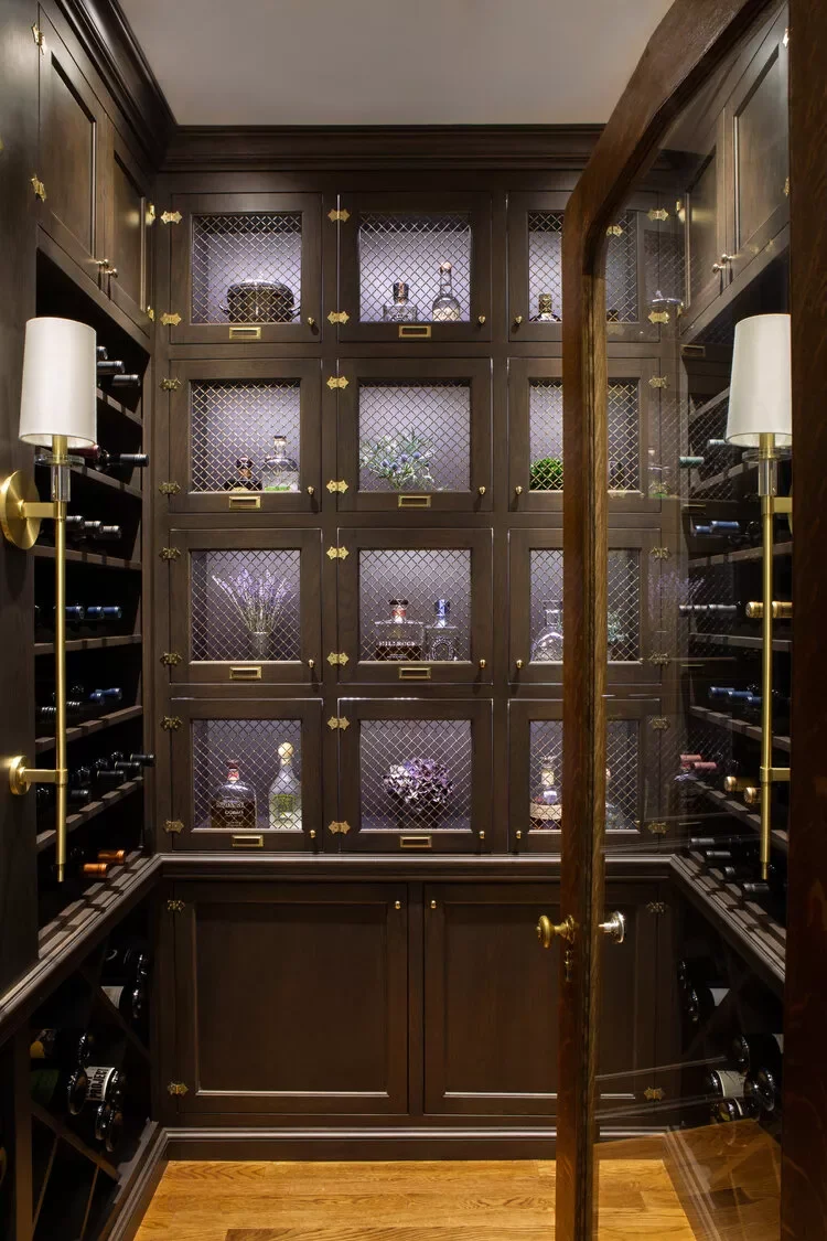 32 Stunning Wine Storage Ideas That Will Transform Your Home U-Shaped Wine Cellar