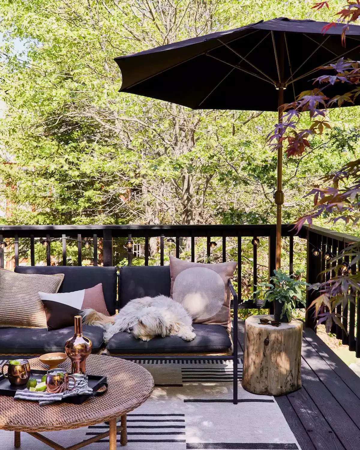 21 Budget Covered Deck Ideas That Transform Your Outdoor Space Umbrella Corner
