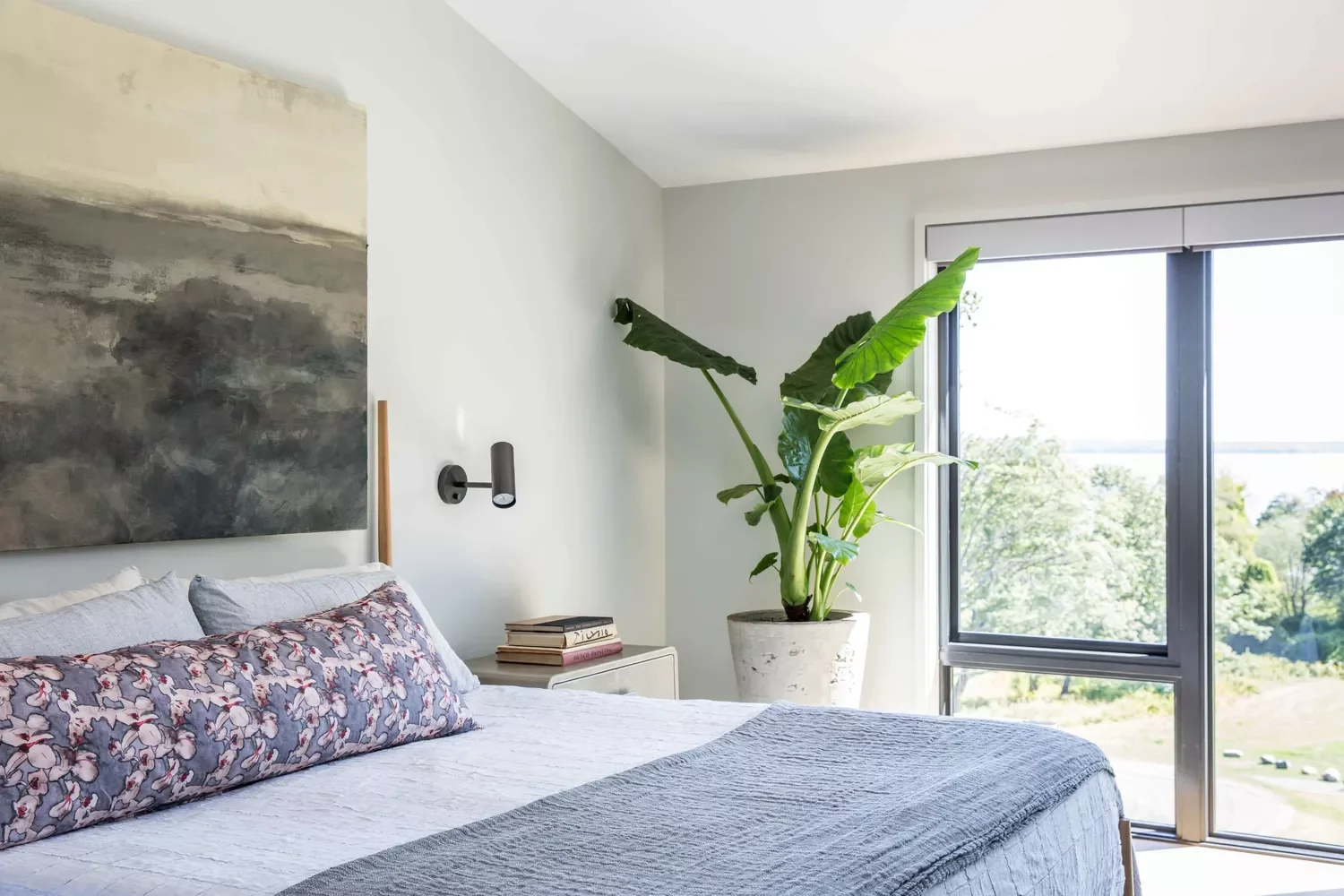 66 Creative Ways to Transform the Wall Above Your Bed Into a Stunning Focal Point Unframed Landscape Painting