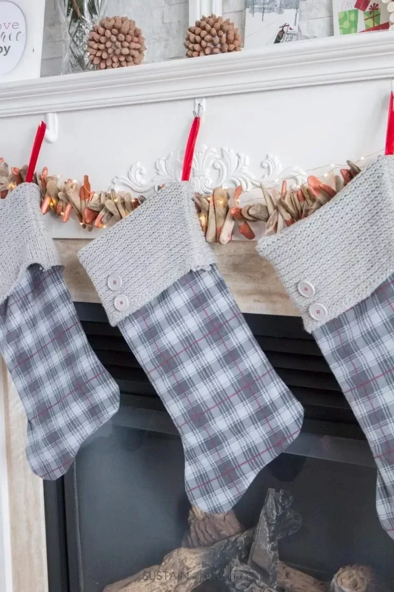 41 Creative DIY Christmas Stocking Ideas That Will Transform Your Holiday Decor 26 Upcycled Sweater Stockings