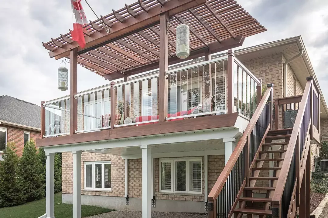 33 Stunning Deck Railing Ideas That Will Transform Your Outdoor Space 9 Upper Deck Railing Makeover