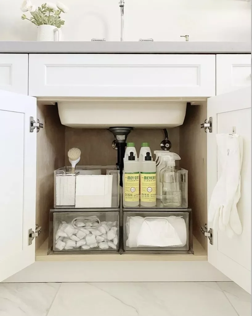 50 Brilliant Small Kitchen Storage Solutions That Will Transform Your Space Use All That Under-Sink Storage