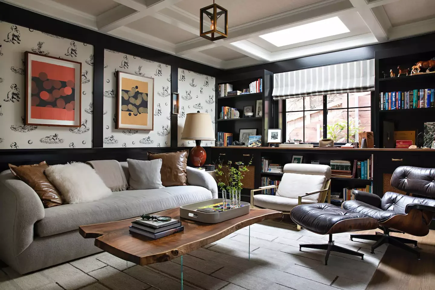34 Creative Wall Paneling Ideas to Transform Every Room in Your Home 19 Use Black for a Bold Look