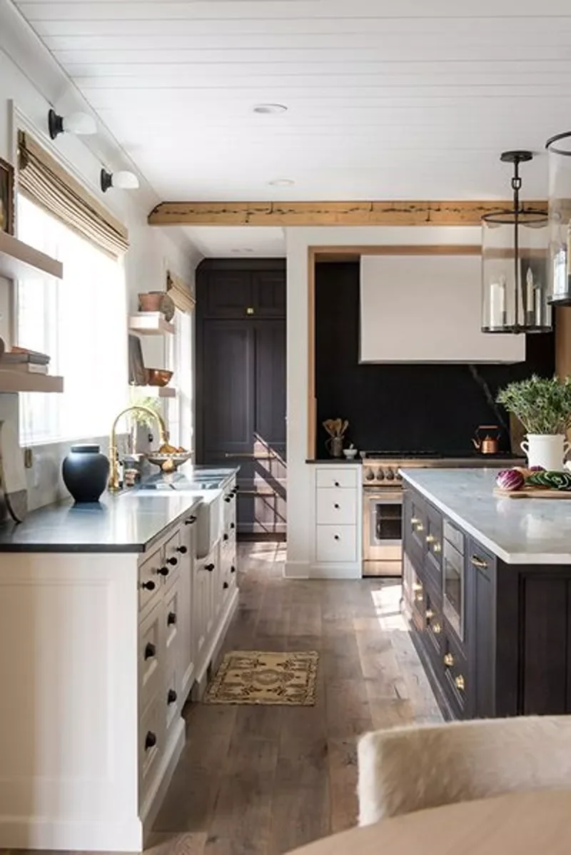 25 Stunning Kitchen Sink Ideas to Transform Your Culinary Space 12 Use Brass Finishes