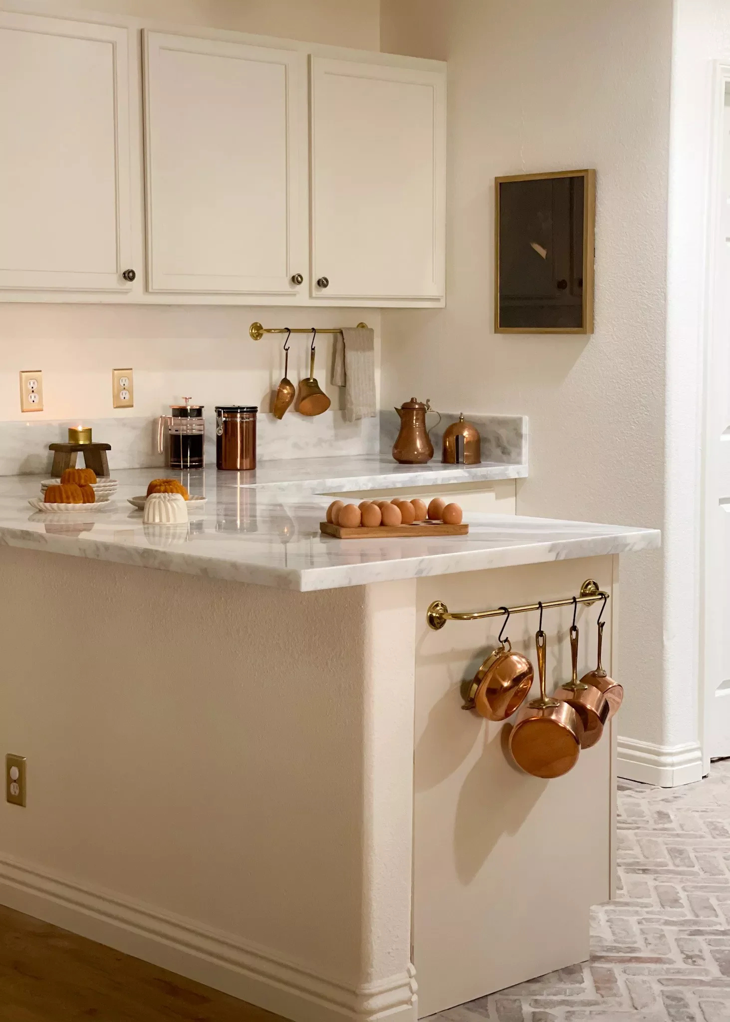 31 Timeless French Country Kitchen Ideas That Blend Rustic Charm with Elegant Style 11 Use Brick Flooring