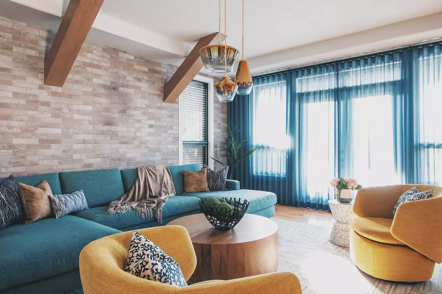68 Stunning Contemporary Living Room Ideas That Will Transform Your Space 20 Use Bright Color