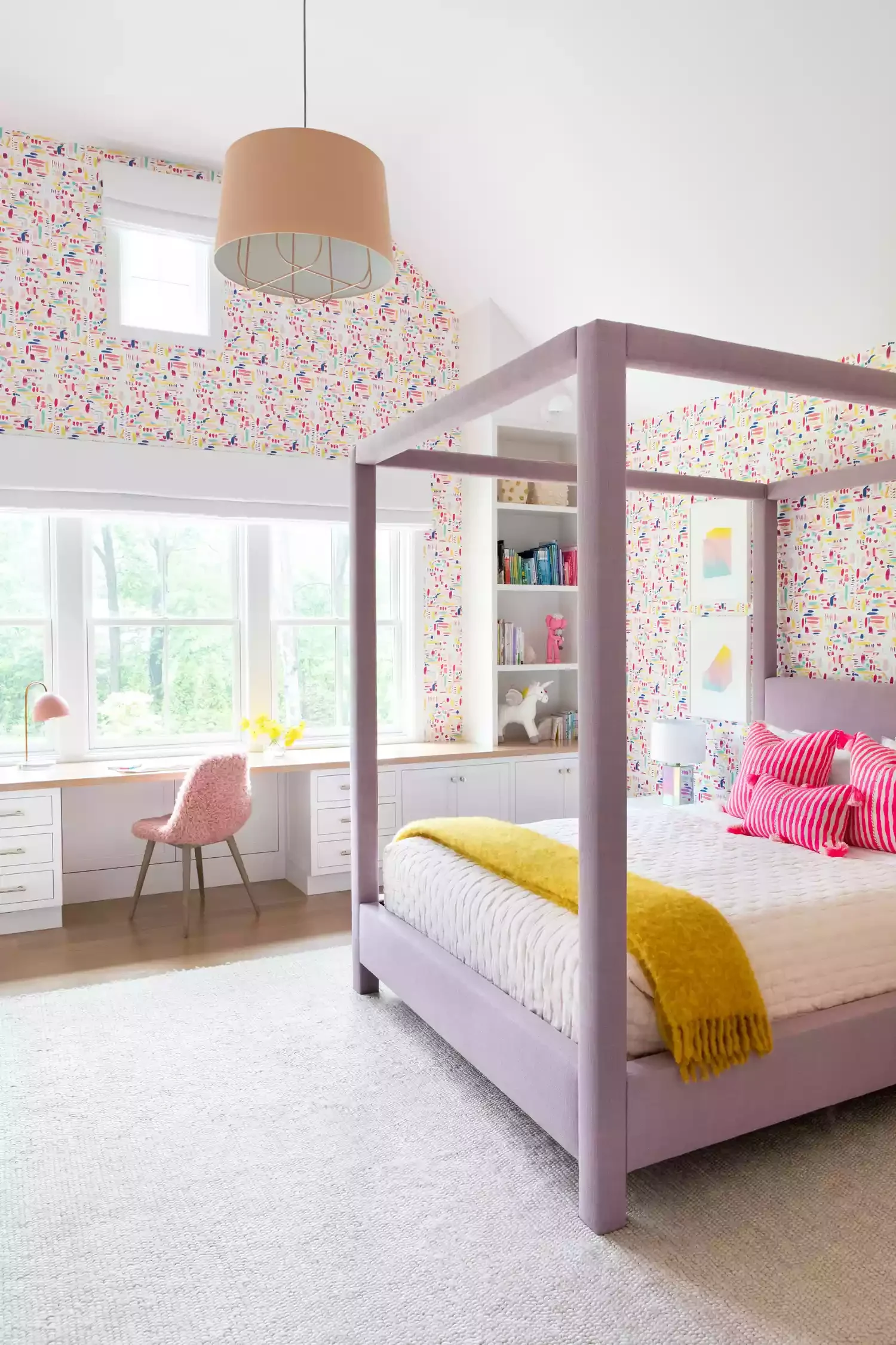 52 Creative and Stylish Teen Bedroom Design Ideas 2 Use Bright Colors