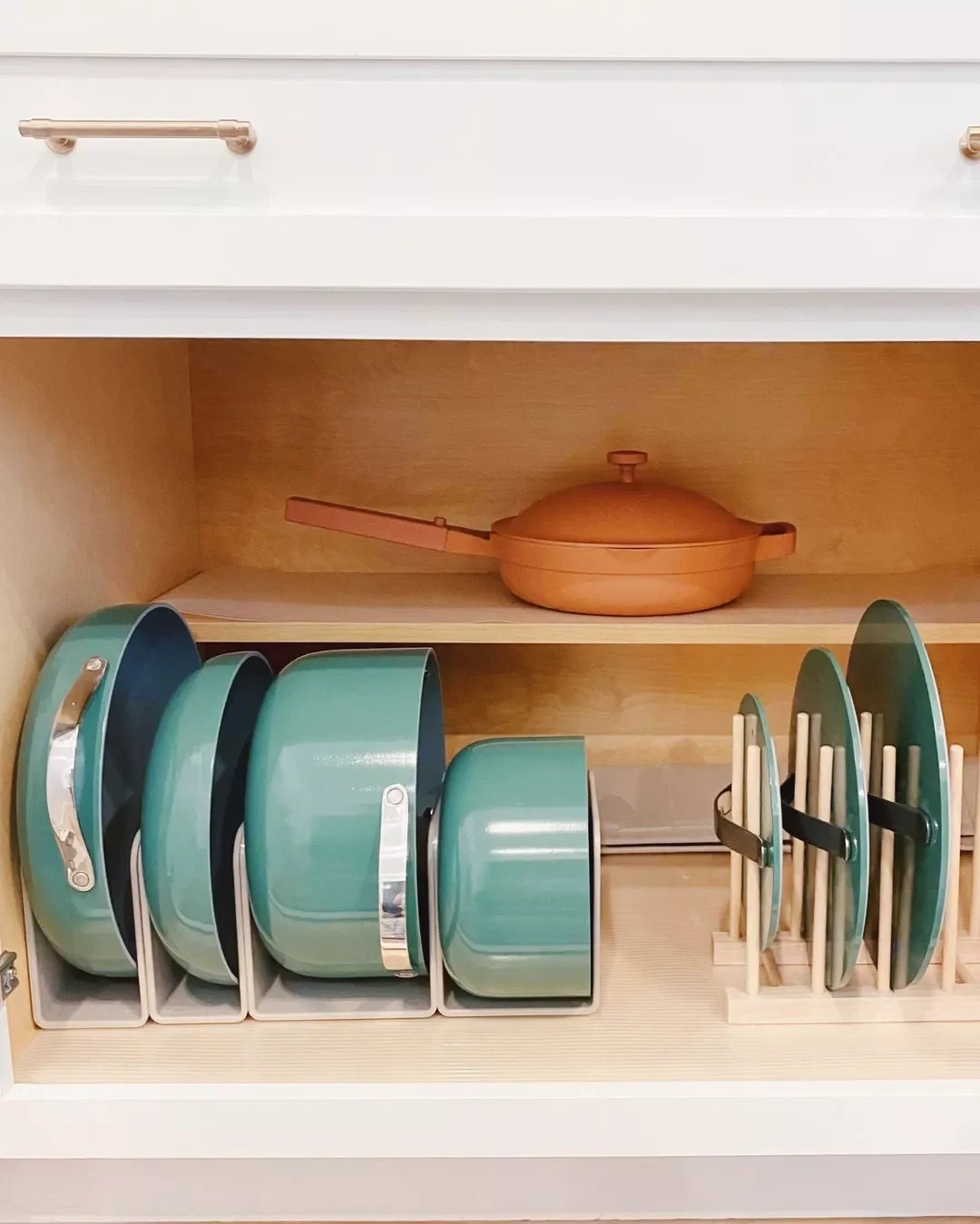 30 Brilliant Storage Solutions to Transform Your Small Apartment Use Cabinet Dividers