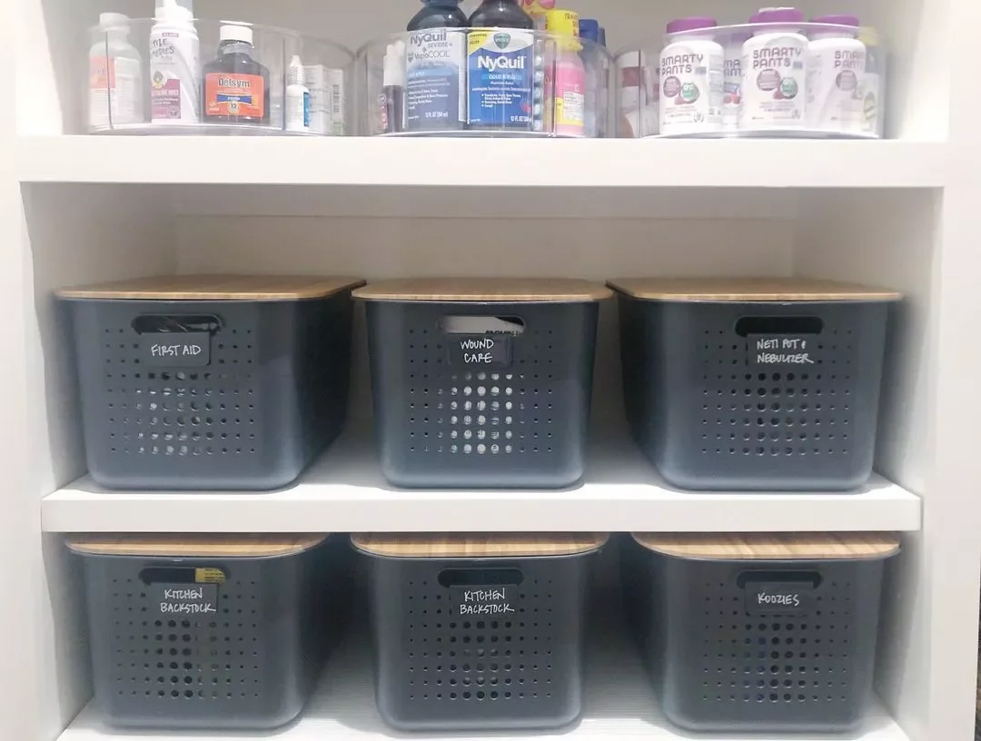49 Brilliant Storage Solutions to Transform Every Room in Your Home Use Chalkboard Labels for Changing Storage Needs