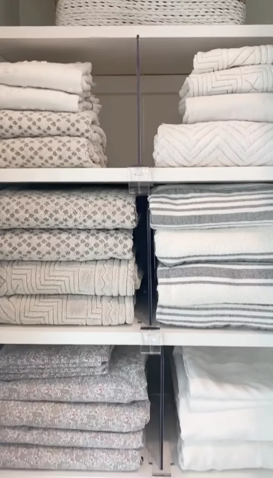 22 Smart Bedding Storage Solutions That Actually Work Use Clear Shelf Dividers