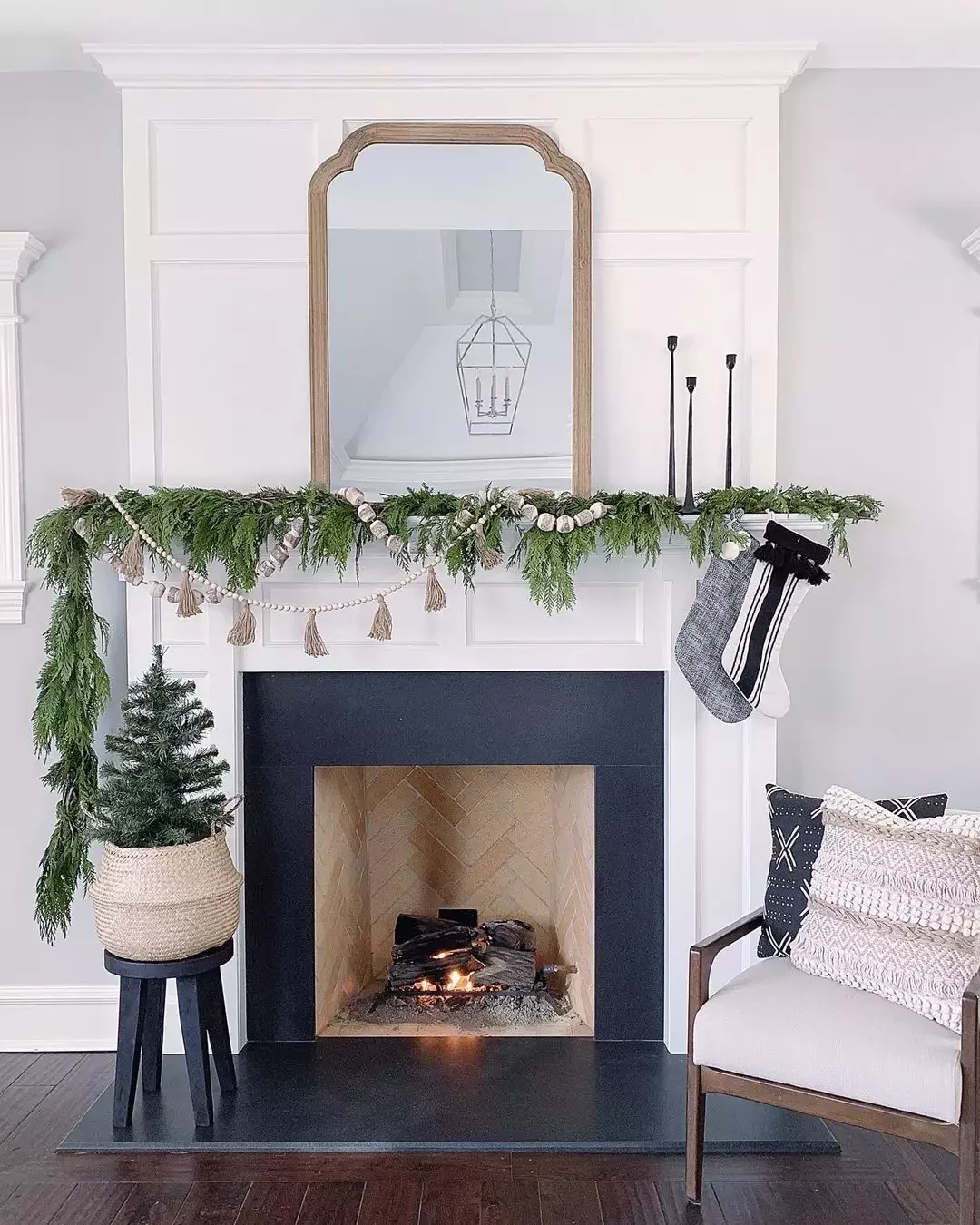 115 Stunning Christmas Decorating Ideas to Transform Your Home This Holiday Season Use Cool Silver Tones
