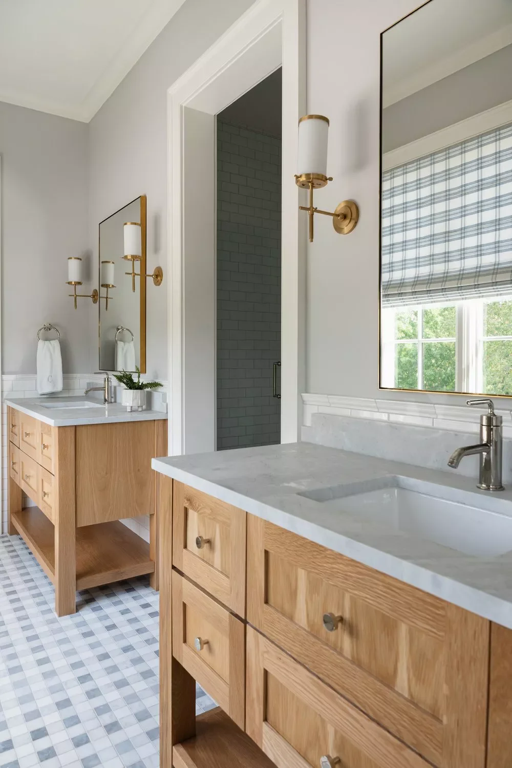 28 Rustic Curtain Ideas to Transform Your Home with Farmhouse Style 6 Use Curtains in Lieu of Wallpaper