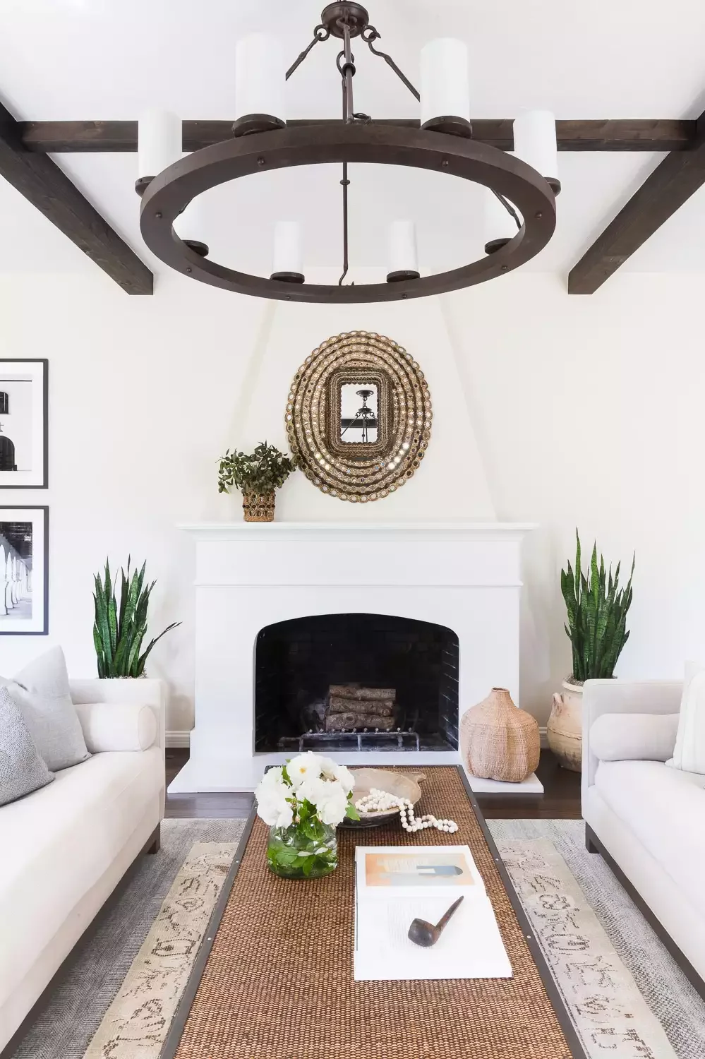 45 Modern Rustic Living Room Ideas That Will Transform Your Space 6 Use Dark Wood Finishes