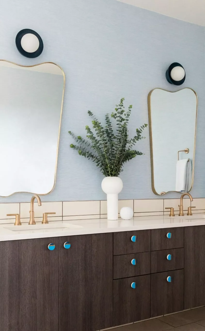 50 Dramatic Dark Bathroom Ideas to Transform Your Space 25 Use Dark Woods