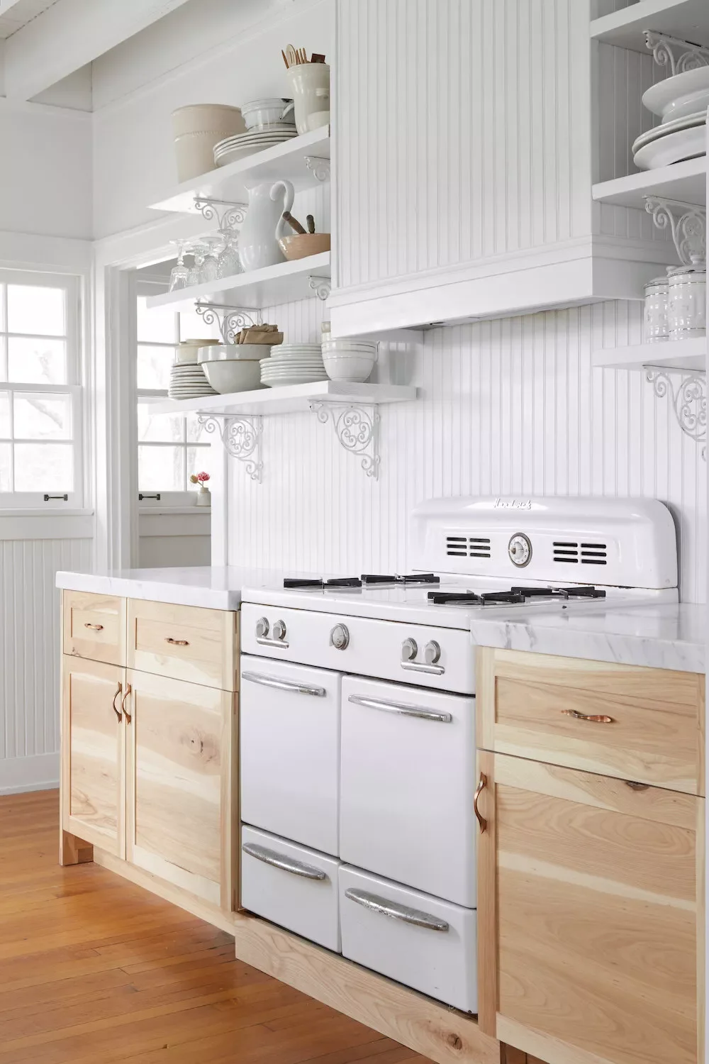 45 Shelf Styling Ideas That'll Transform Your Space Like a Design Pro 2 Use Decorative Brackets