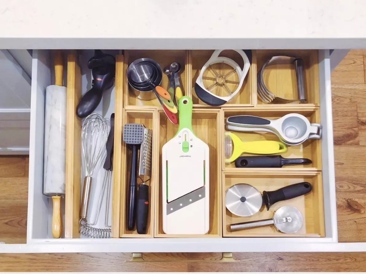 50 Brilliant Small Kitchen Storage Solutions That Will Transform Your Space Use Drawer Dividers
